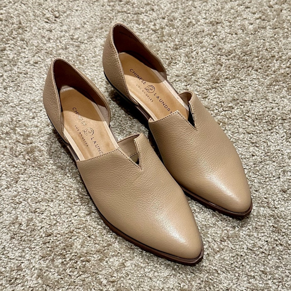 Chinese Laundry Beige Ankle Booties - Picture 2 of 6